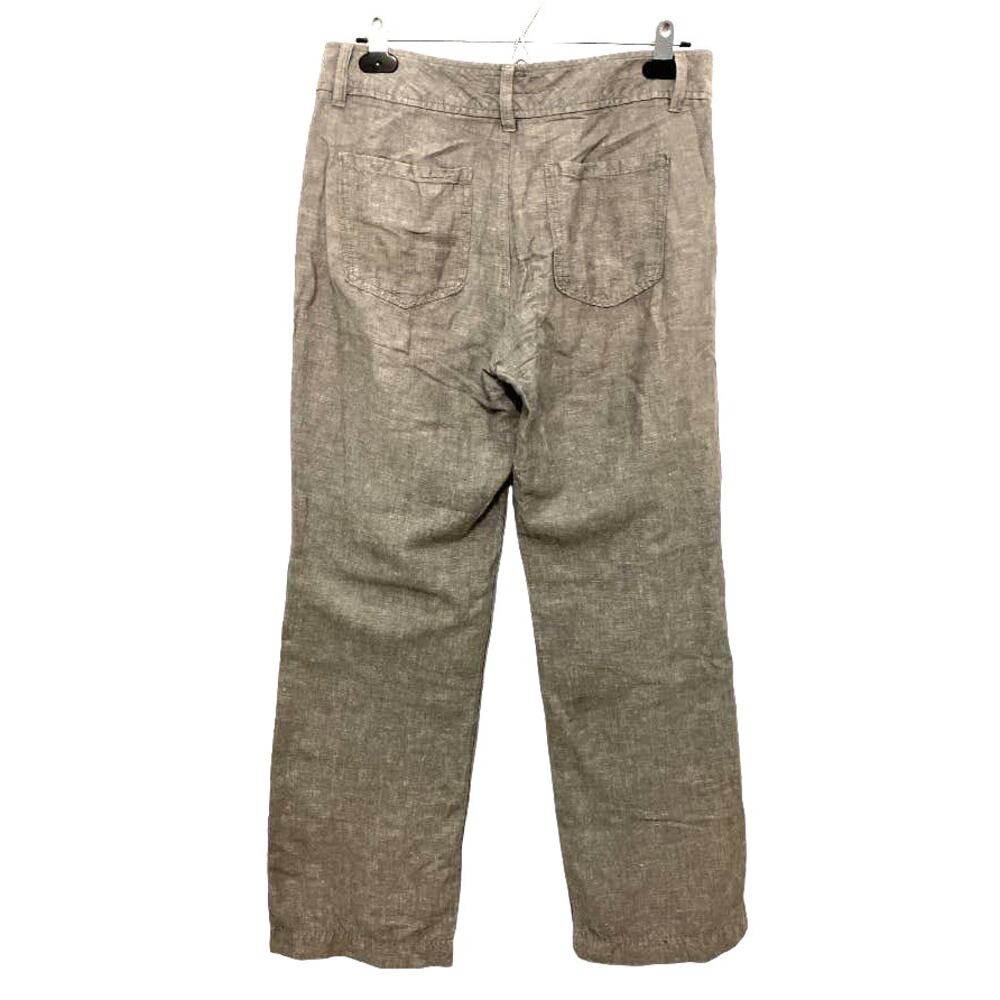 Banana Republic Linen Pants Grey Size 6 - Picture 2 of 8